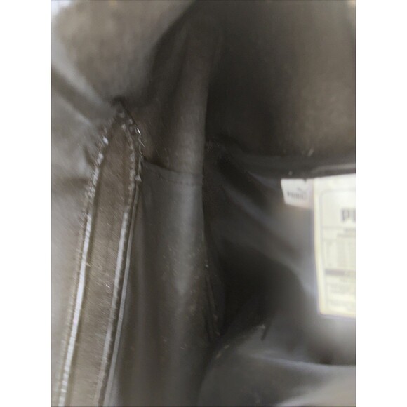 Puma Messenger Bag Black Stripe Vintage Retro Puma Bag - Picture 10 of 11